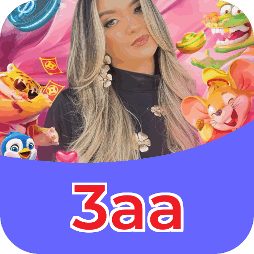 Interface do aplicativo 3aa mostrando jogos disponíveis no iOS e Android